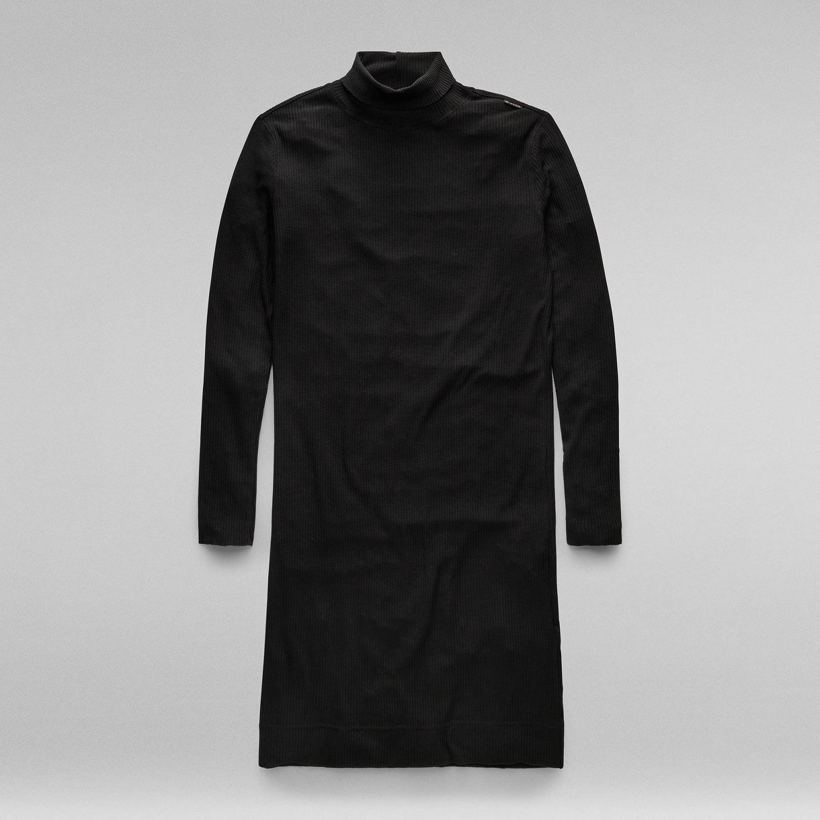 Жіноча сукня G-Star Rib Mock Slim Dress Merna Rib - M, фото №4