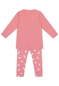 Піжама SALT AND PEPPER для дівчаток з принтом коней ціна на synthetic.ua - Фото 1 Піжама SALT AND PEPPER для дівчаток з принтом коней synthetic.ua - Фото 1