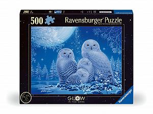 Пазл Ravensburger Owls in Moonlight 12000479 500 элементов от 12 лет synthetic.ua - Фото 1