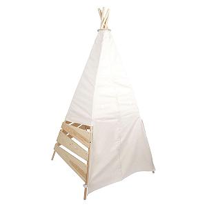Палатка Типи small foot Outdoor из дерева и ткани, просторная игровая палатка для сада, для детей от 2 лет, 12405 - Фото 1