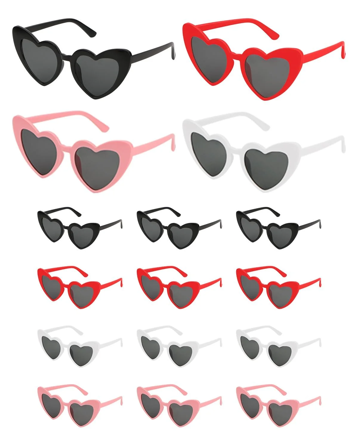 Сонцезахисні окуляри Cartlant У формі серця, 4 кольори, фото №1