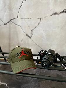 Кепка Jordan хакі - Фото 1