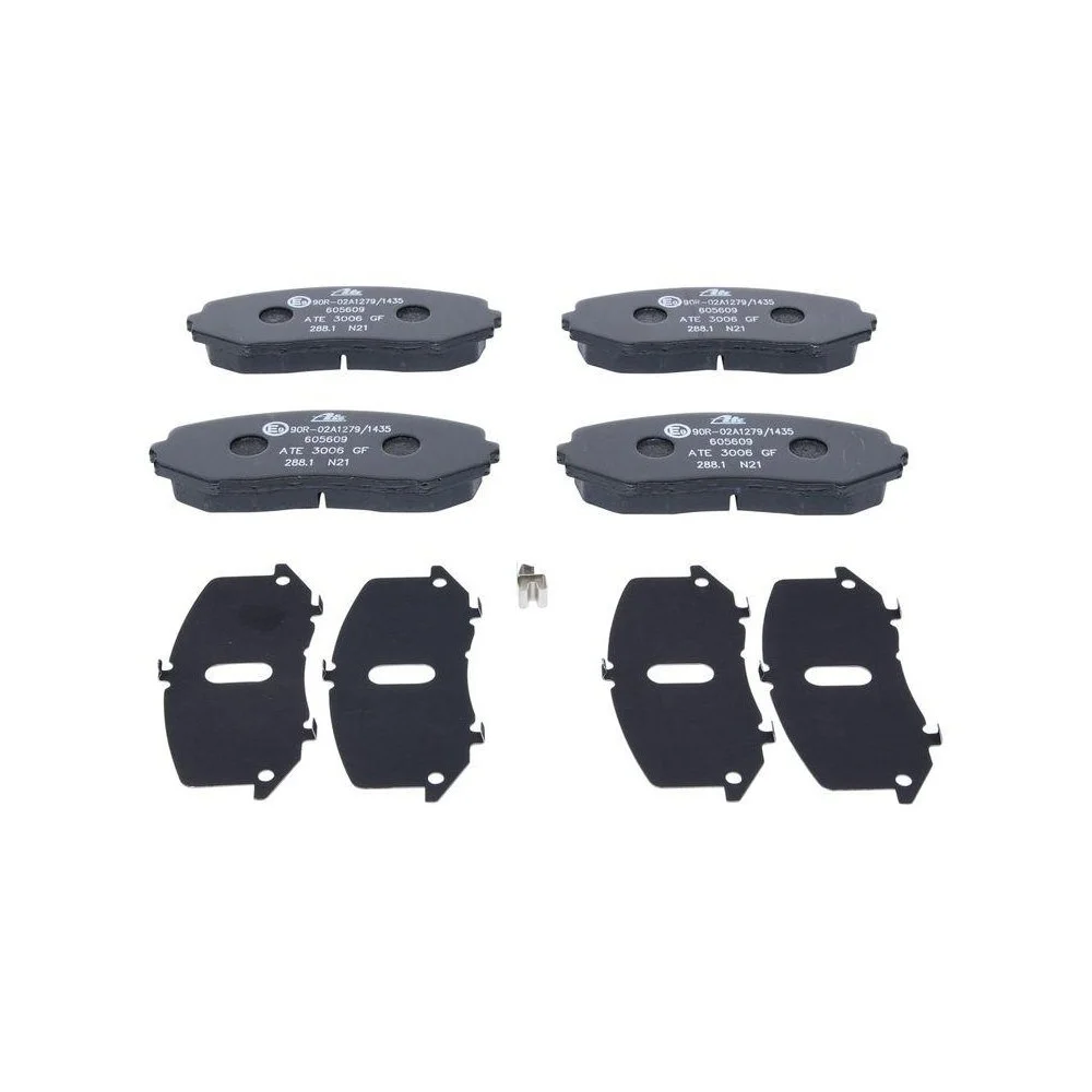 Комплект тормозных колодок ATE 13.0460-5609.2 дисковый тормоз для SUZUKI передняя ось, фото №1 Комплект тормозных колодок ATE 13.0460-5609.2 дисковый тормоз для SUZUKI передняя ось, фото №1