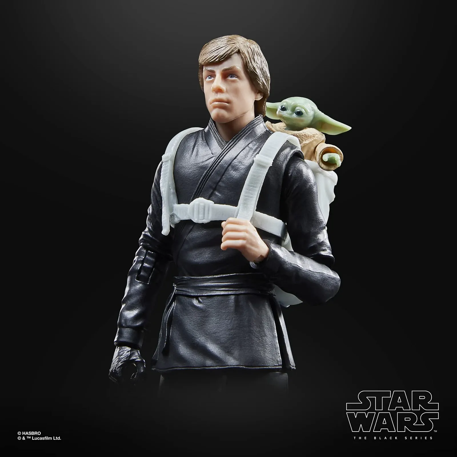 Набор коллекционных фигурок Star Wars The Black Series Luke Skywalker & Grogu 15 см, фото №8