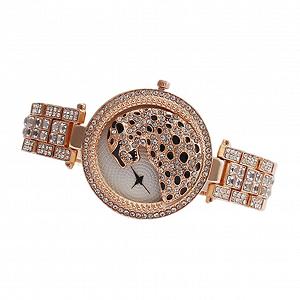 Кварцевые часы LIFKOME для женщин с бриллиантами, устойчивый к царапинам циферблат для ежедневного использования и вечеринок - Фото 1