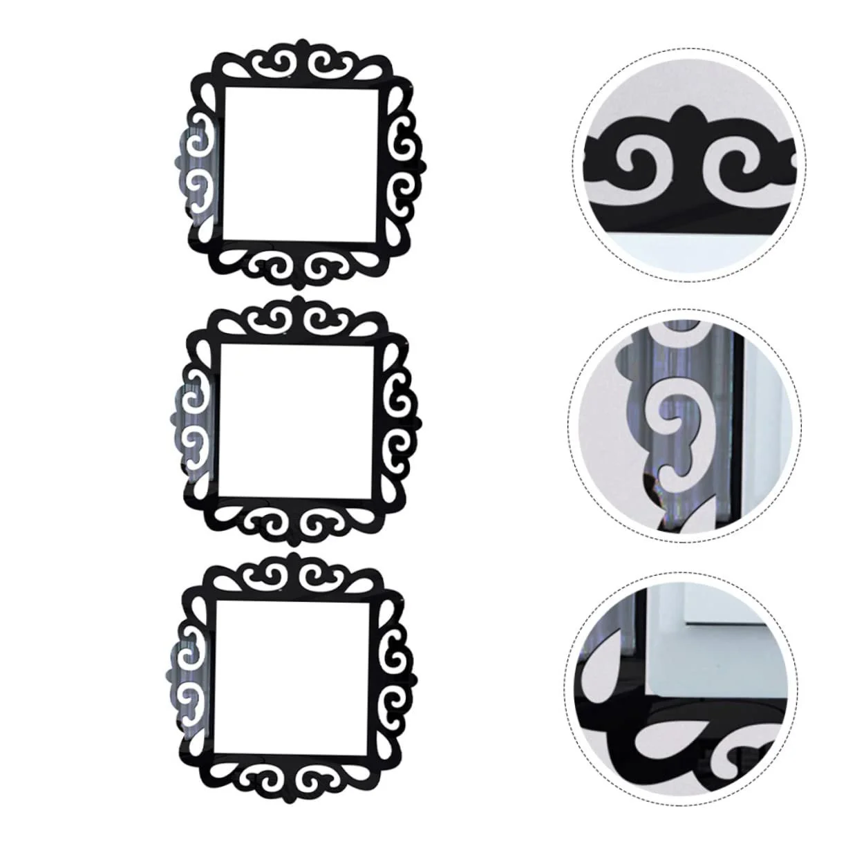 Наклейки на стену Zerodeko защитные для выключателей набор 3 шт. акриловые, фото №6