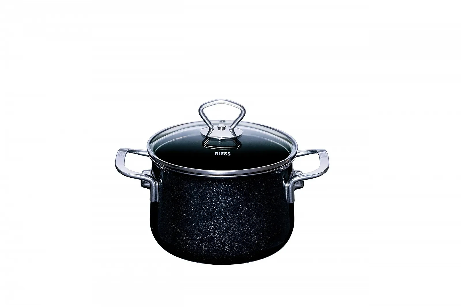 Набор кастрюль Riess Novelle Black Magic 0546-009 5 предметов Черный, фото №3