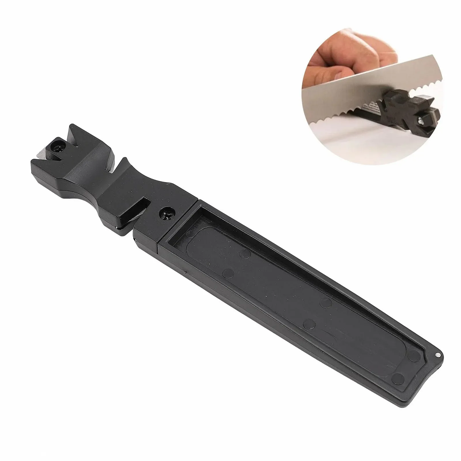 Точилка для ножей и ножниц Nikou 4 в 1 кухонная многофункциональная, фото №3