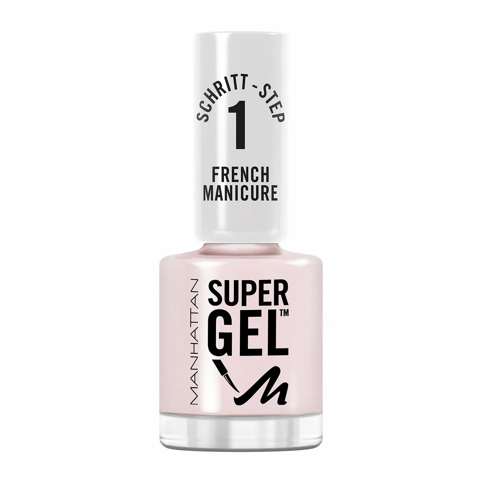 Гель-лак MANHATTAN Super Gel French Manicure 091 English Rose 12мл, фото №2 Гель-лак MANHATTAN Super Gel French Manicure 091 English Rose 12мл, фото №2