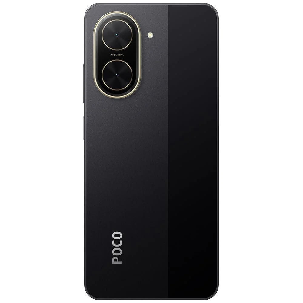 Смартфон Xiaomi Poco C71 3+64GB HD+ дисплей 6.88" подвійна камера 32 Мп + 8 Мп, Black, фото №4