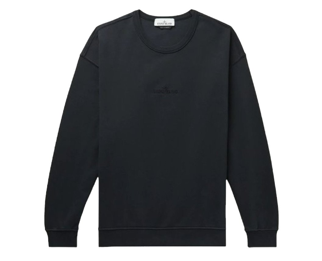 Світшот STONE ISLAND LOGO PATCH SWEATSHIRT BLUE XL, фото №1