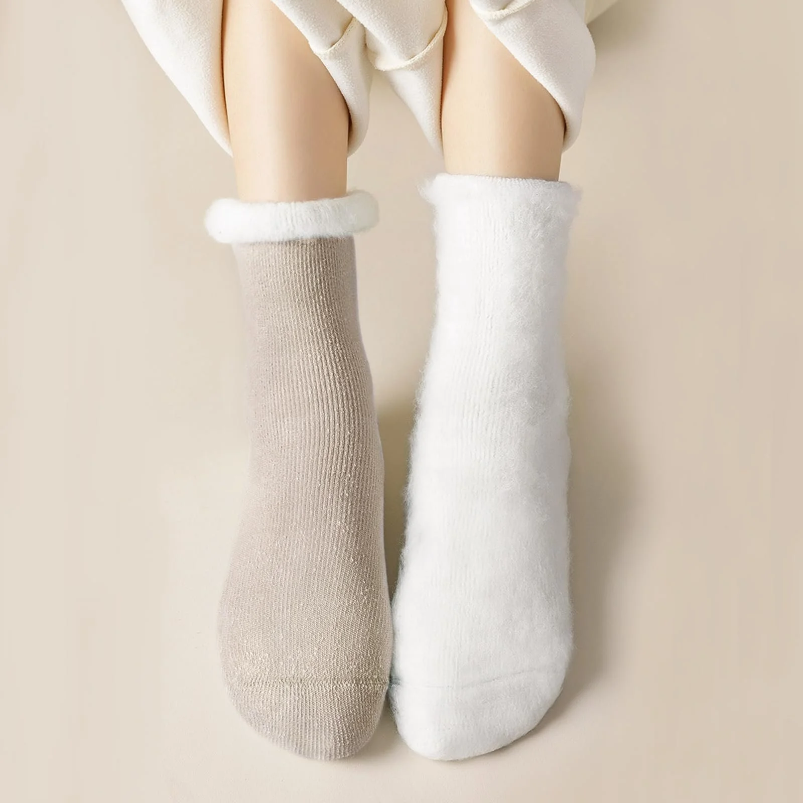 Пушистые носки женские Cuddly Socks, теплые носки для дома, кровати, зимние носки для девочек, размер 37-42, фото №7