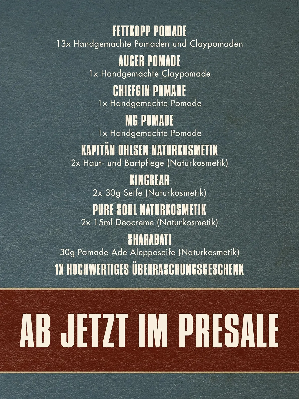 Адвент-календар Fettkopp and Friends з високоякісною чоловічою косметикою, фото №3