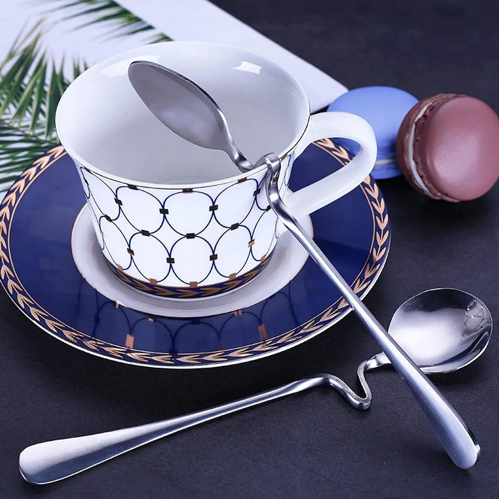 Ложка з нержавіючої сталі LEZED з вигнутою ручкою, фото №4