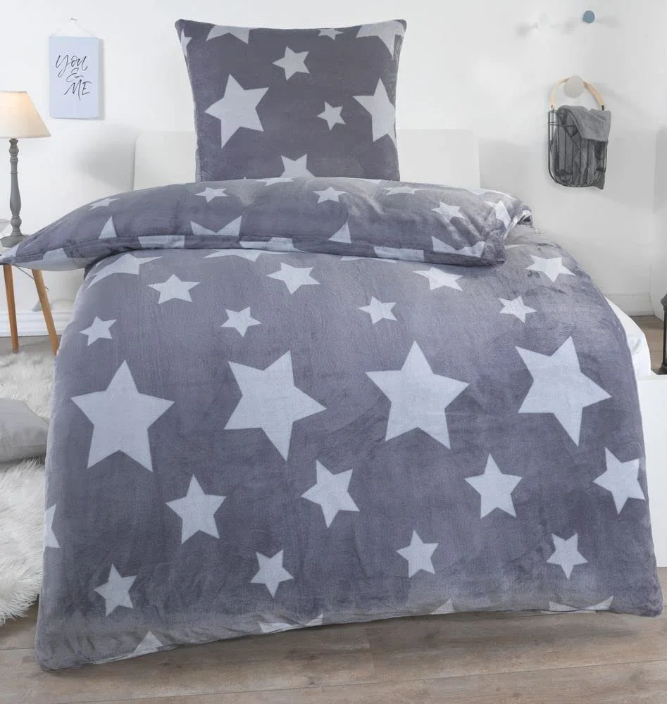 Комплект постільної білизни плюшевий Malika Winter Nicky-Teddy Cashmere Coral Fleece, 135 x 200 см, Наволочка 80 x 80 см, фото №1 Комплект постільної білизни плюшевий Malika Winter Nicky-Teddy Cashmere Coral Fleece, 135 x 200 см, Наволочка 80 x 80 см, фото №1