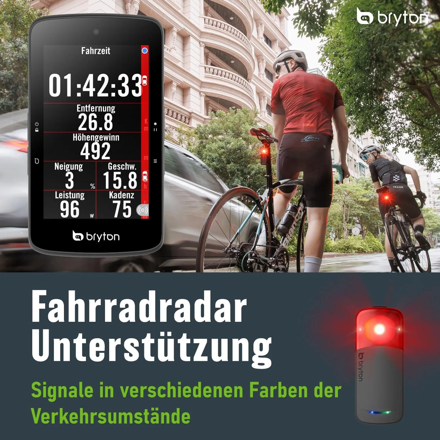 Велокомпьютер Bryton Rider S800 E GPS 3.4" Цветной, фото №5