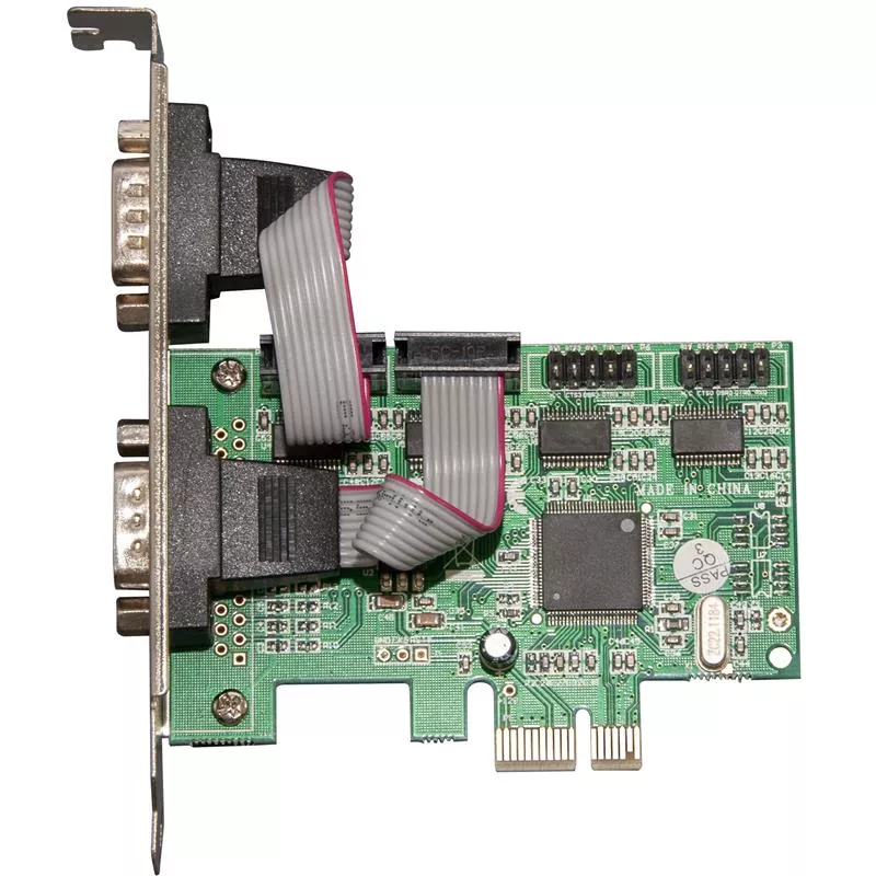 Контролер Frime WCH384L (ECF-PCIEto4SWCH384.LP) PCI-E-4xRS232, фото №1