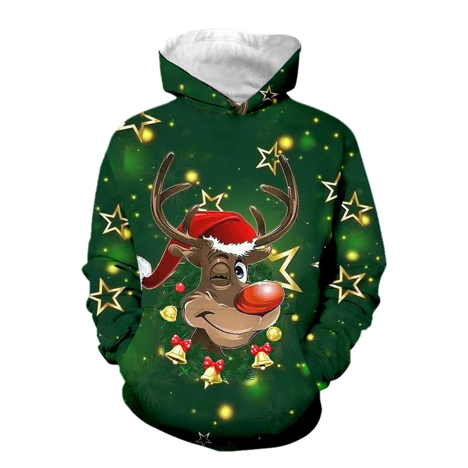 Рождественский свитер Худи для мальчиков Reindeer 3D принт Забавный Рождественский свитер для детей Пуловер Повседневная толстовка для мальчиков и девочек Флисовая рождественская толстовка, фото №3 Рождественский свитер Худи для мальчиков Reindeer 3D принт Забавный Рождественский свитер для детей Пуловер Повседневная толстовка для мальчиков и девочек Флисовая рождественская толстовка, фото №3