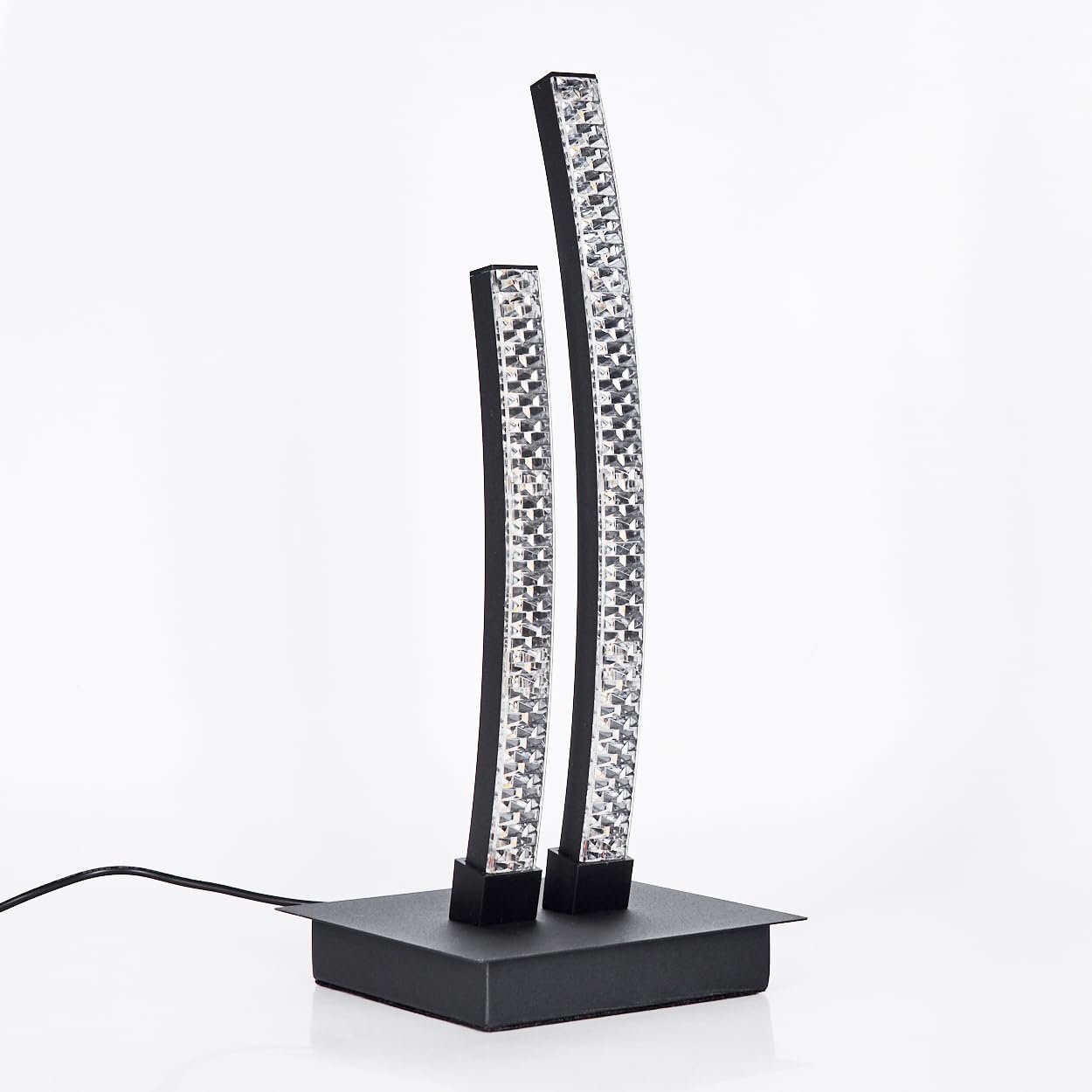 Настільна лампа HOFSTEIN Rowan LED 8 Вт 900 лм 3000 К Чорний/Прозорий, фото №9