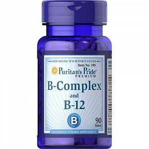 B-Complex B-12 90tabs - Фото 1
