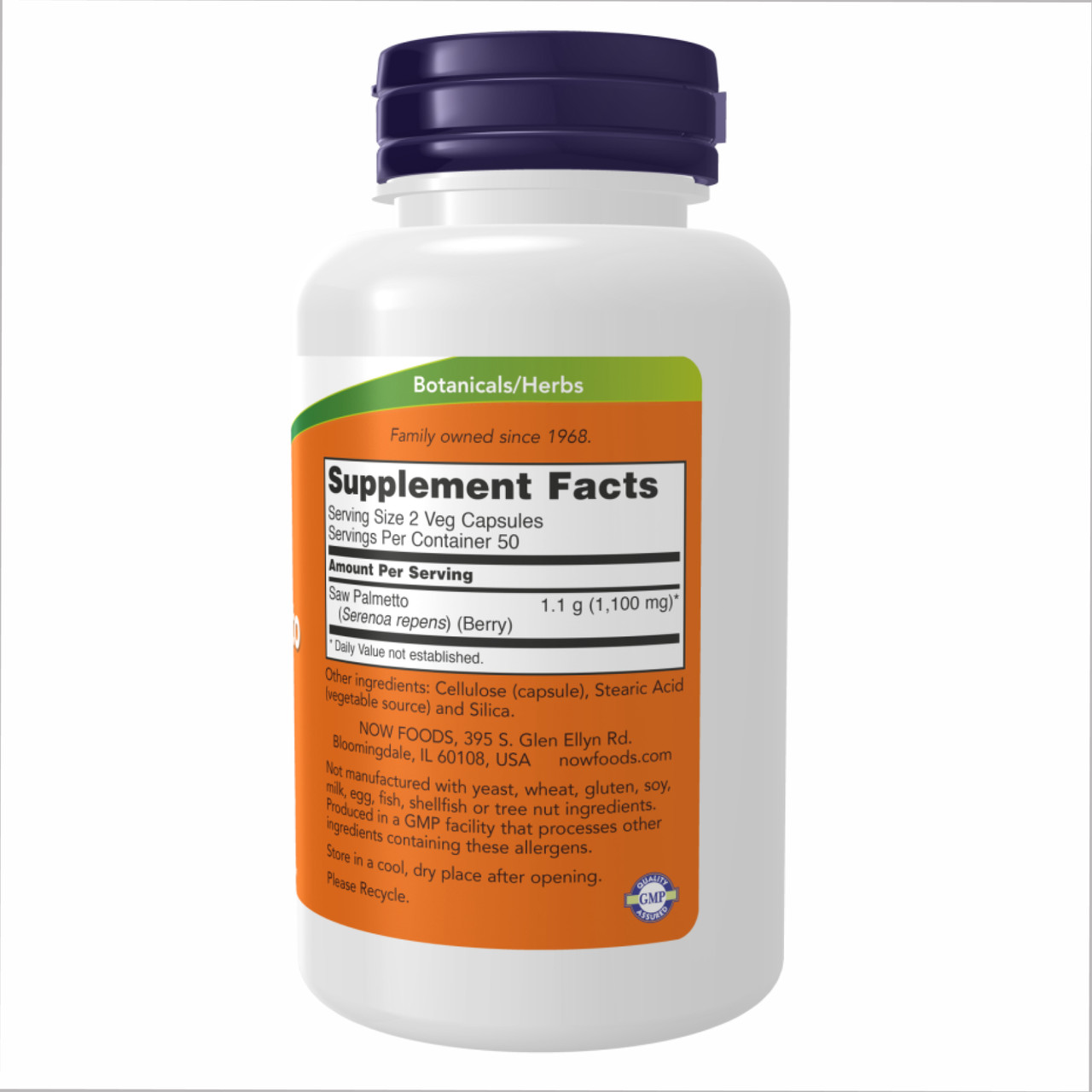 Saw Palmetto 550mg 250 vcaps, фото №2