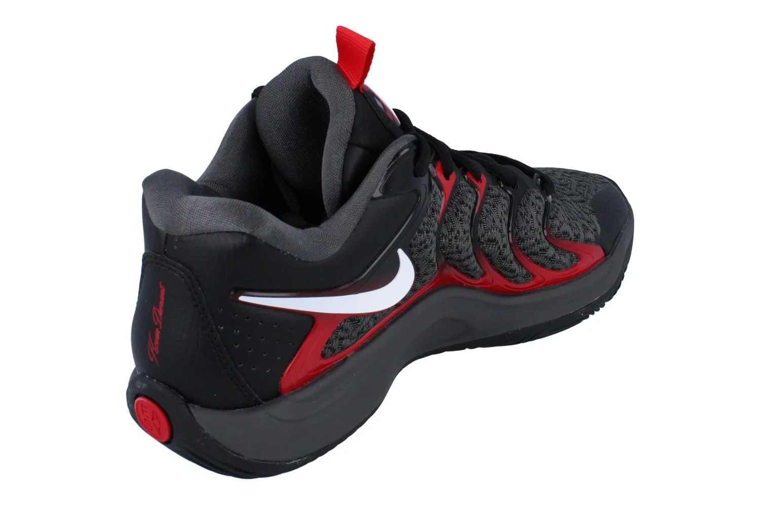 Баскетбольні кросівки Nike KD17 FJ9487-001 Чорний/Сірий/Червоний/Білий, фото №3