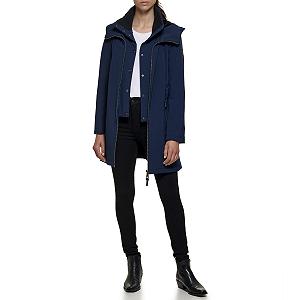 Куртка DKNY Жіноча на блискавці з капюшоном - Фото 1