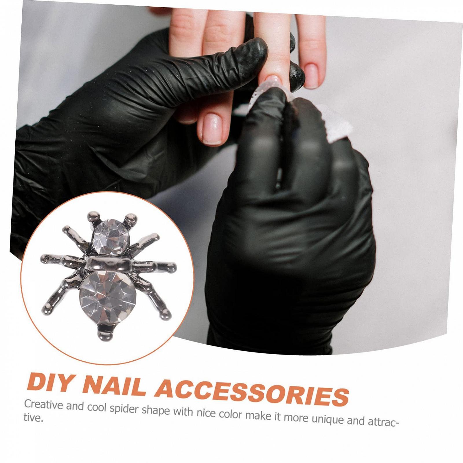 Прикраса для нігтівПавуки Healeved, 400 шт, кристали, фото №7