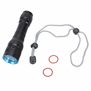 LED Ліхтар для дайвінгу 4 Підводне світло Безпечний легкий водонепроникний ліхтар для дайвінгу - Фото 1