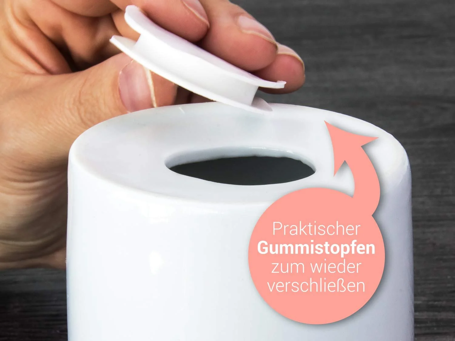 Скарбничка GRAZDesign Русалонька керамічна персоналізована для дівчаток, фото №6