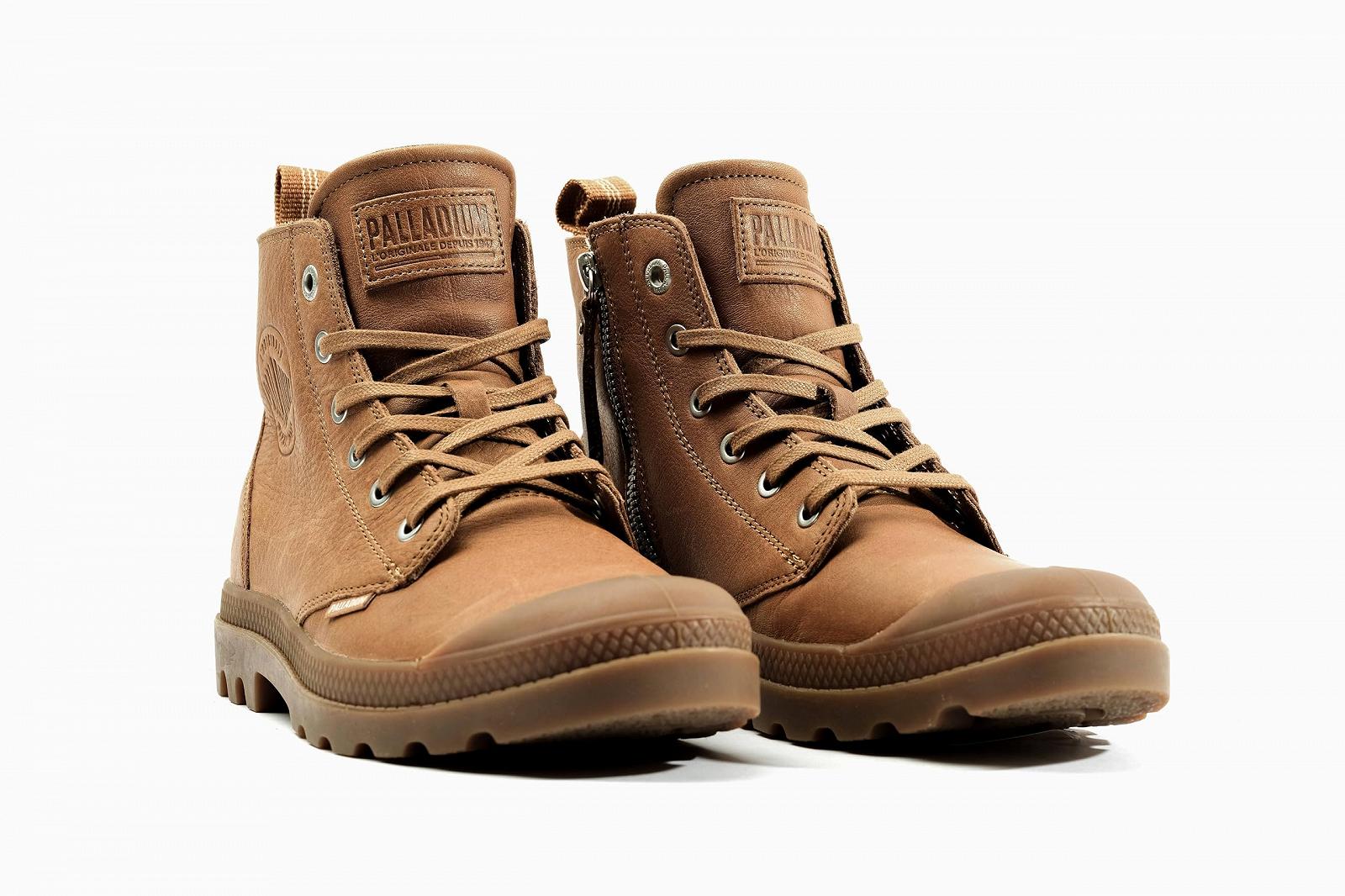 Ботинки Palladium Pampa Hi Zip Leather ESS, фото №5