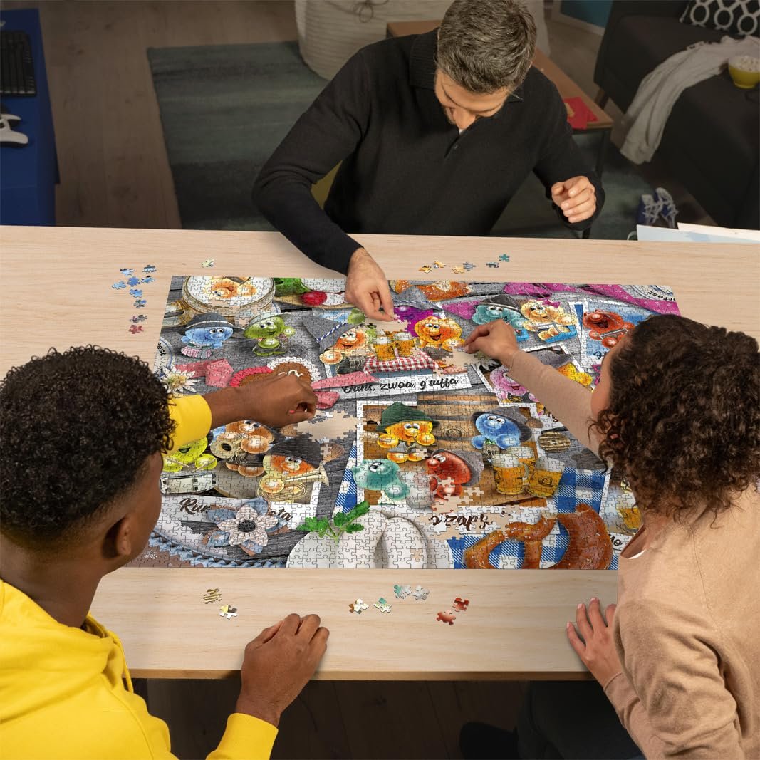 Пазл Ravensburger Gelini 16014 2000 элементов, фото №4 Пазл Ravensburger Gelini 16014 2000 элементов, фото №4