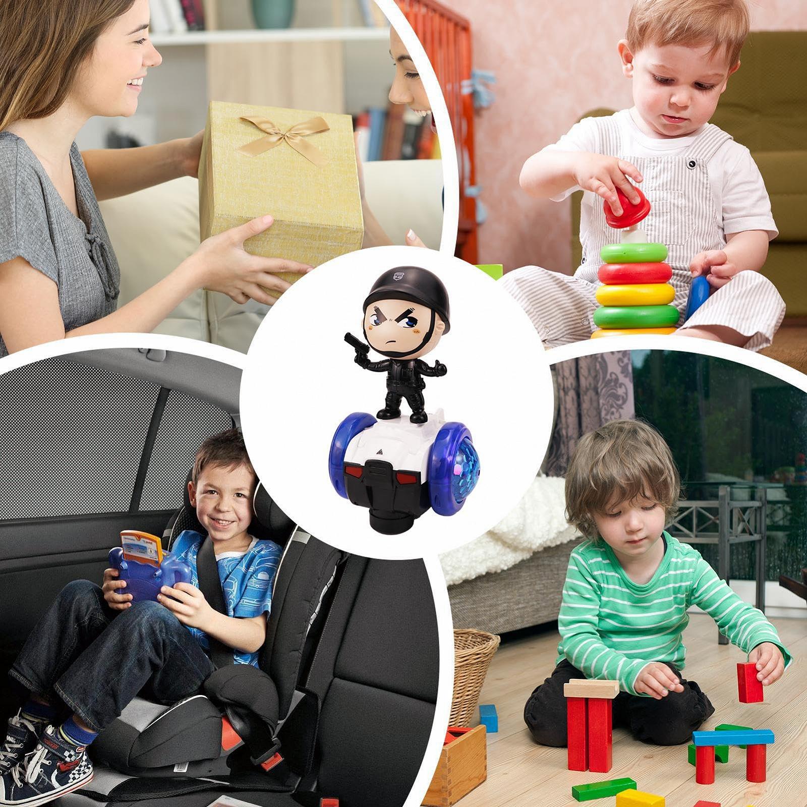 Игрушка Generisch Car для малышей Creative Rotating Toy Light Car для малышей, фото №4