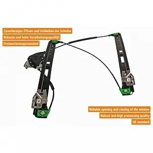 Склопідйомник VAICO Original VAICO Quality V20-0653 для BMW передній лівий synthetic.ua - Фото 1