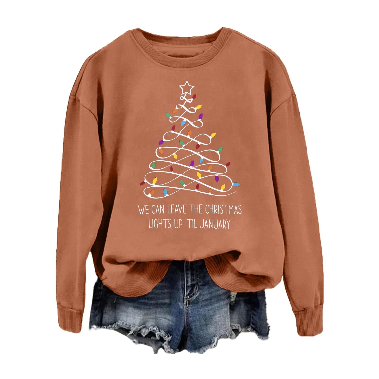 Рождественский свитшот Женский свитер Snowman Футболка оверсайз с длинными рукавами Теплый базовый свитшот, фото №1 Рождественский свитшот Женский свитер Snowman Футболка оверсайз с длинными рукавами Теплый базовый свитшот, фото №1