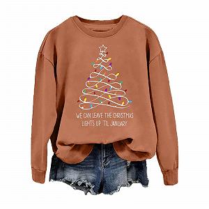 Різдвяний світшот Жіночий светр Snowman - Фото 1