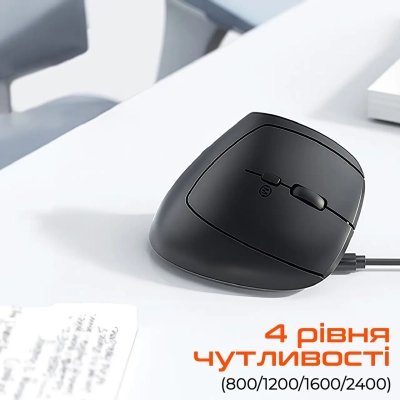 Мышка Meetion BTM008 Wireless/Bluetooth Black (MT-BTM008-A), фото №4 Мышка Meetion BTM008 Wireless/Bluetooth Black (MT-BTM008-A), фото №4