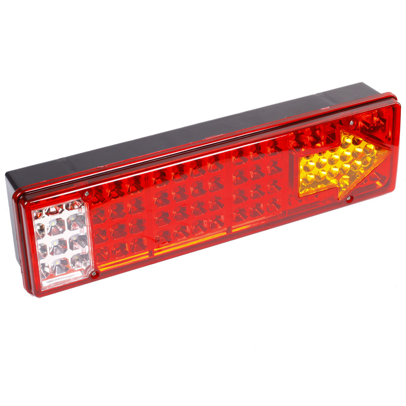 Фонарь задний 6-ти секционный со стрелкой прямоугольный правый под провод SL-04-120 R, фото №1