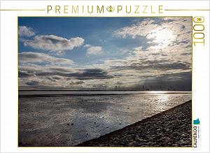 Пазл CALVENDO Clouds Over The Dollar in East Frisia 1000 деталей - Фото 1