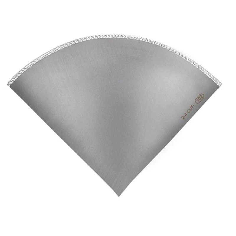 Многоразовый фильтр для Кофе Пуровера Размер 02 Металлический Мягкий, фото №5