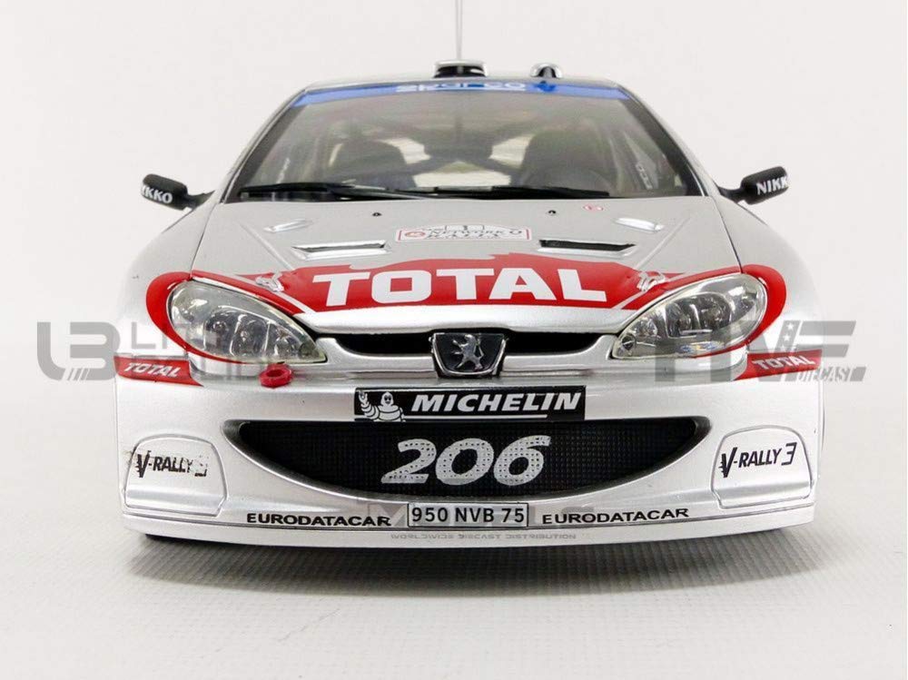 Автомобиль Sun Star Peugeot 206 WRC Ралли 1:18, фото №10 Автомобиль Sun Star Peugeot 206 WRC Ралли 1:18, фото №10