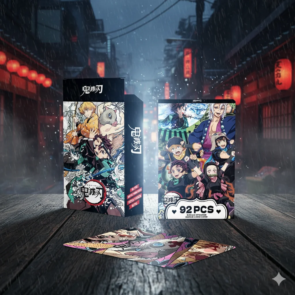 Набір карток Demon slayer Kimetsu no Yaiba 92 шт, фото №5