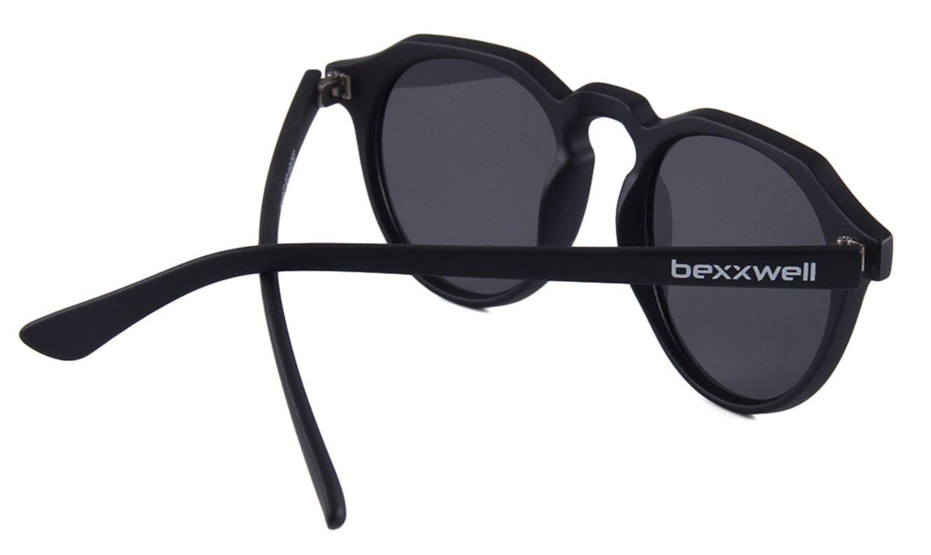 Сонцезахисні окуляри Polycarbonate UV400 Bexxwell з серветкою з мікрофібри, чохлом і коробкою, фото №3 Сонцезахисні окуляри Polycarbonate UV400 Bexxwell з серветкою з мікрофібри, чохлом і коробкою, фото №3