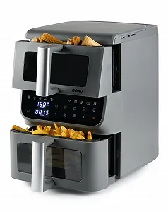 Мультипечь DOMO DO550FR 10 л 2500 Вт Серая - Фото 1