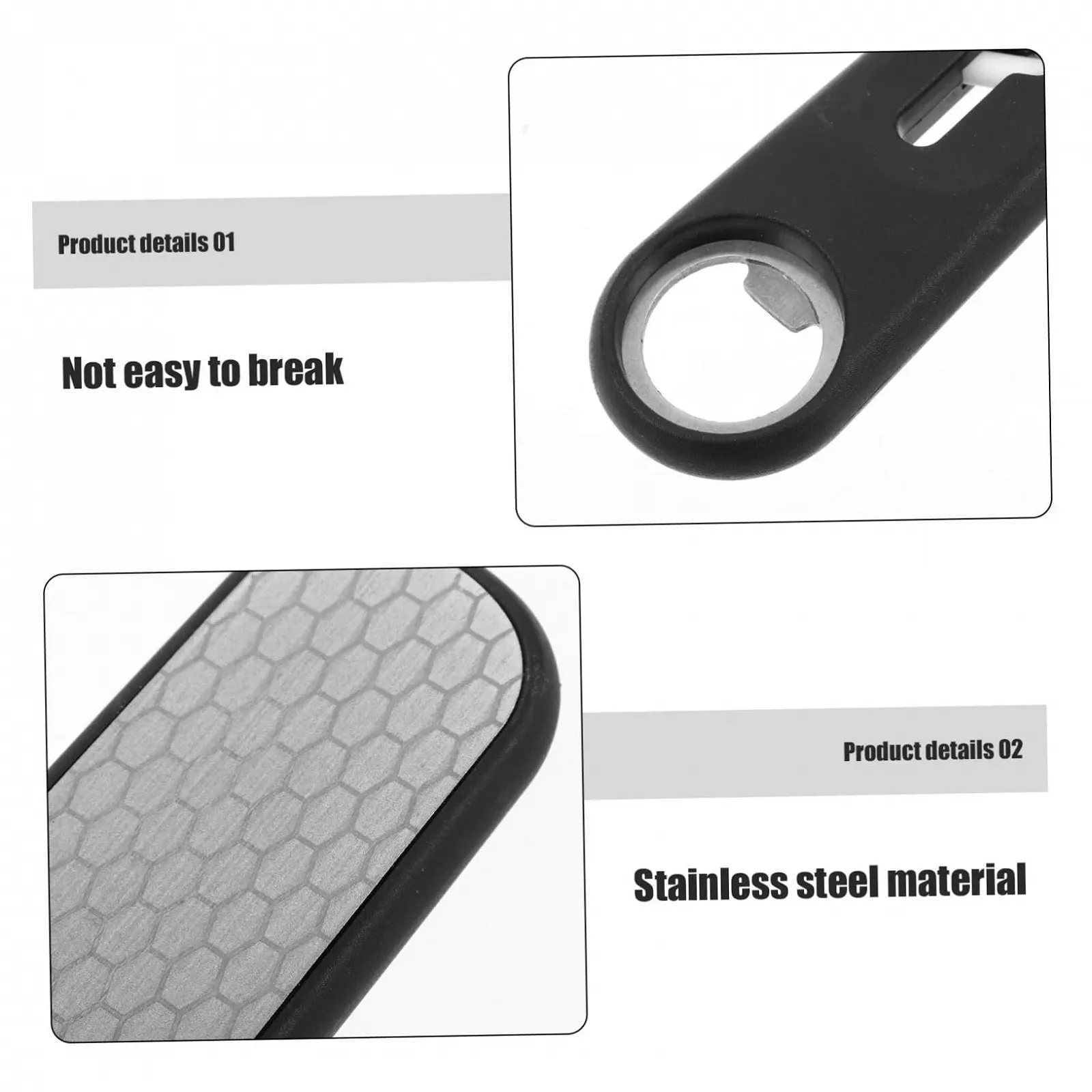 Точильный камень Ciieeo портативный нержавеющая сталь Black, фото №3