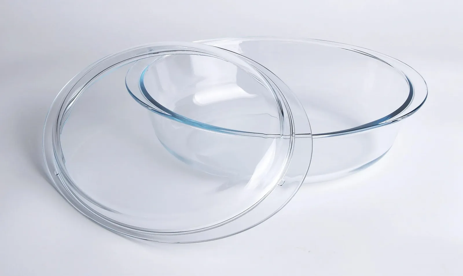 Форма для запекания 3,4 л овальная из закаленного стекла с крышкой для духовки и морозильной камеры, фото №4