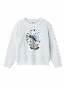 Свитшот NAME IT Nkfkecia Nreg Sweat Unb для девочек - Фото 1