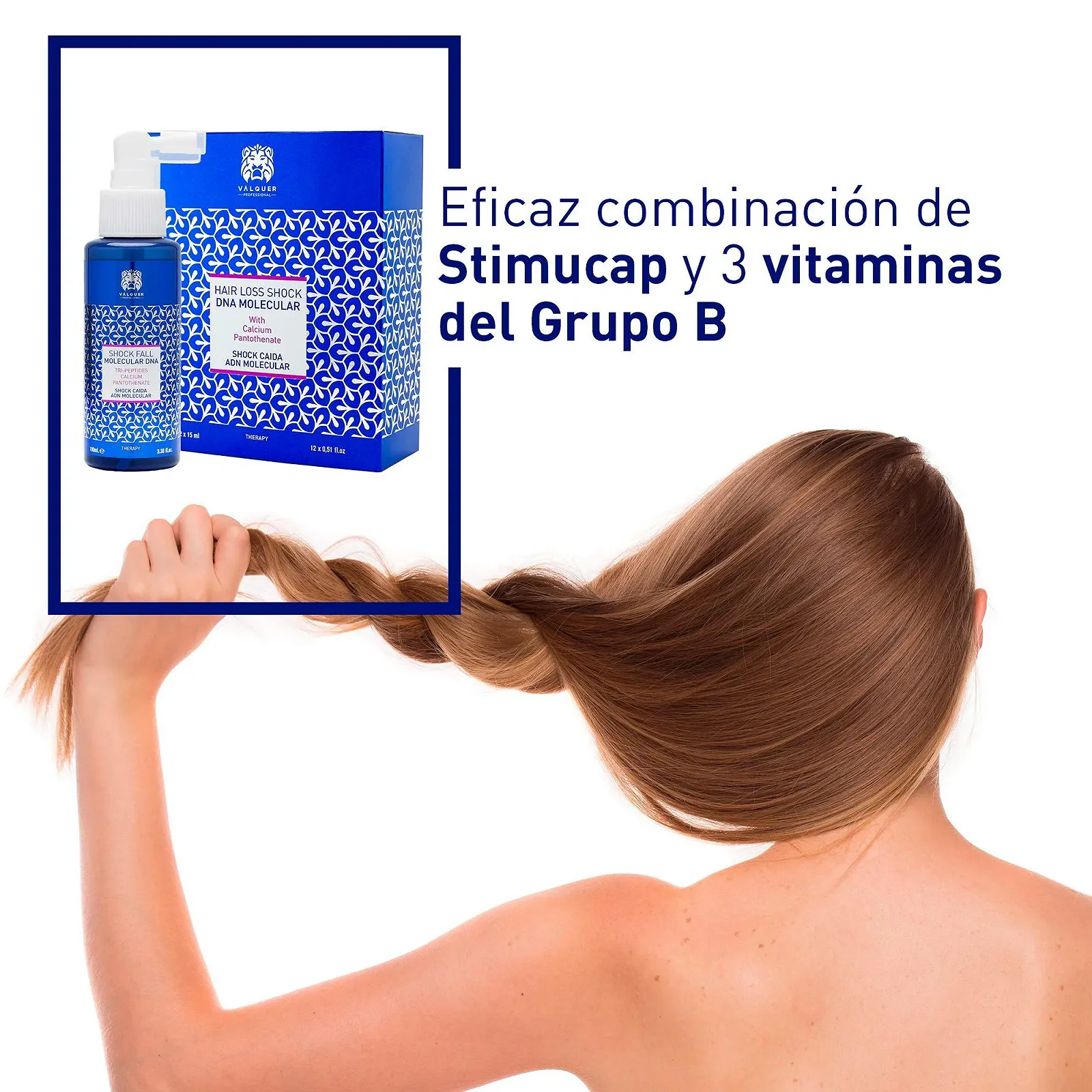 Раствор Valquer SHOCK CAIDA ADN MOLECULAR 100 мл, фото №5