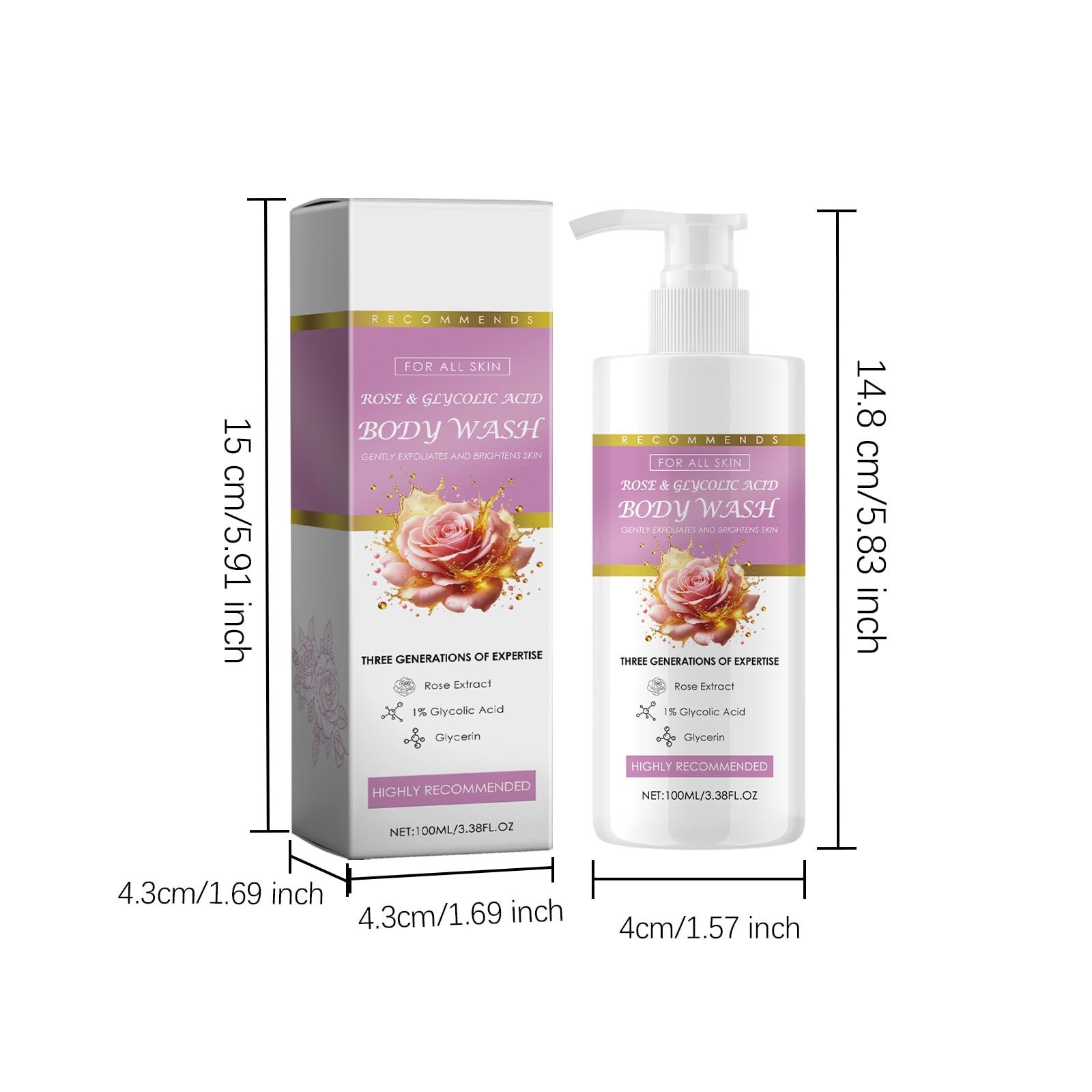 Крем-гель для душу зволожуючий з піною та мочалкою у наборі, фото №6