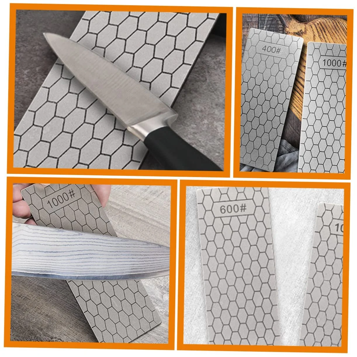 Набір точилок для ножів алмазних VILLCASE 3 шт., фото №6 Набір точилок для ножів алмазних VILLCASE 3 шт., фото №6